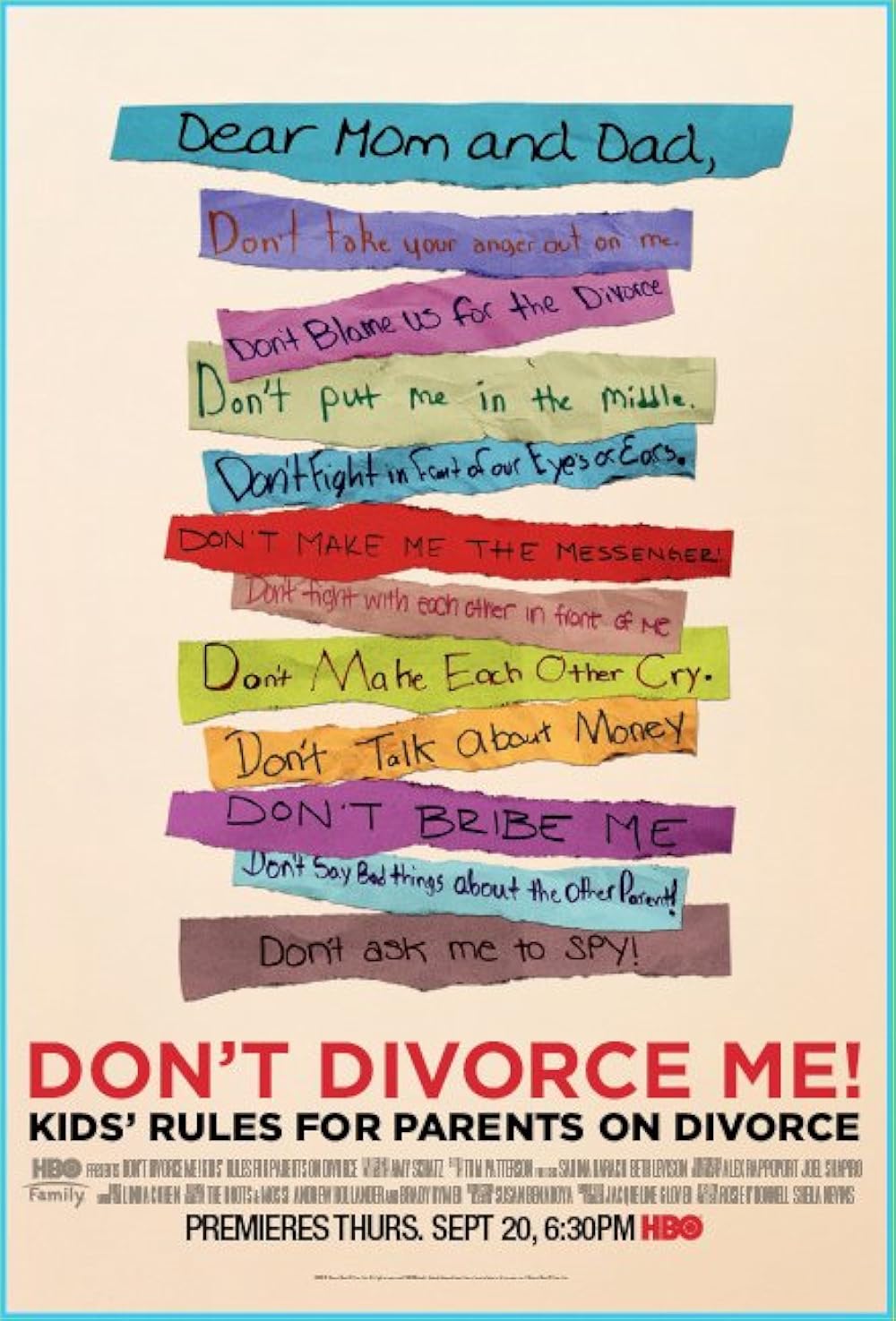 Don't Divorce Me! Kids' Rules for Parents on Divorce (2012)
