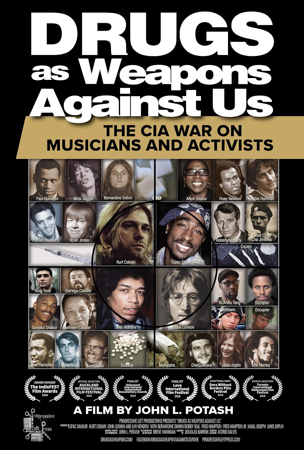 Drugs as Weapons Against Us: The CIA War on Musicians and Activists (2018)