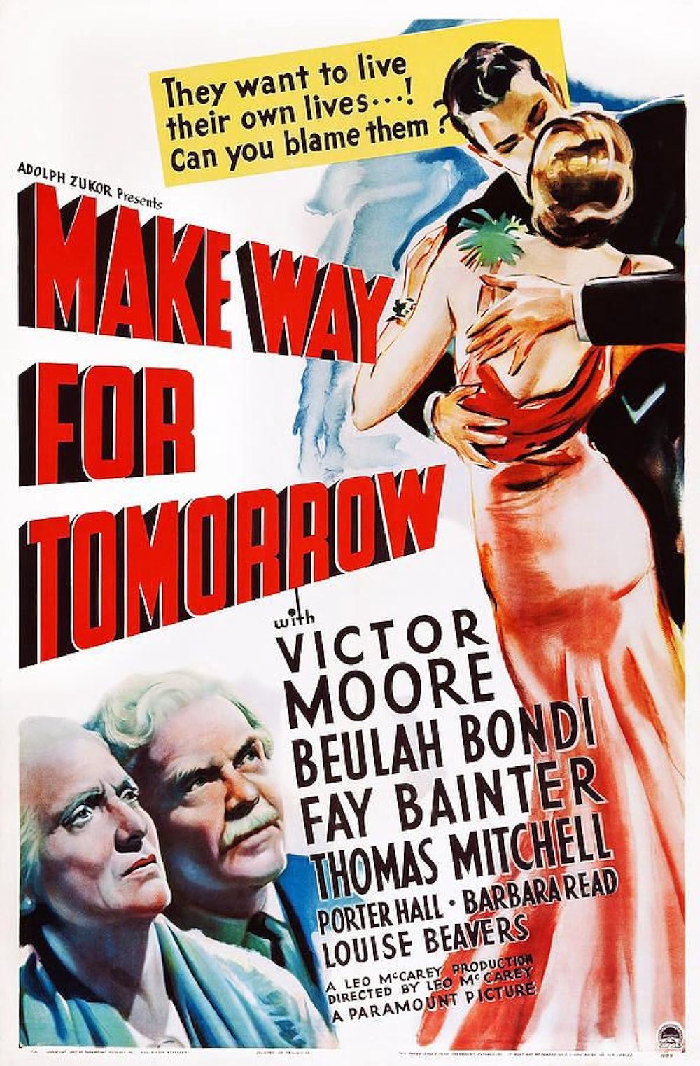 Make Way for Tomorrow (1937)